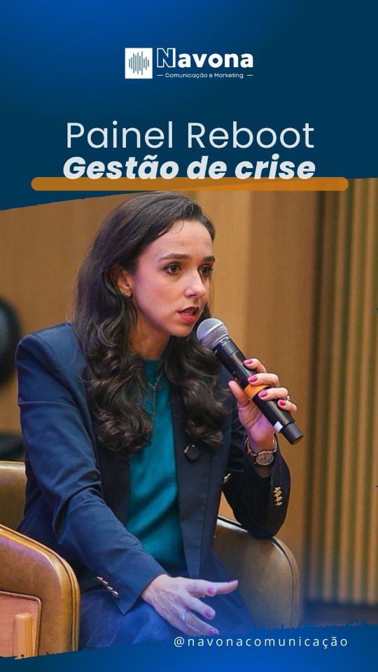 Gestão de crise não começa quando o problema aparece, começa muito antes da crise aparecer. A CEO da Navona participou do painel sobre gestão de crise no Seminário Reboot, em Brasília, debatendo com especialistas como a comunicação, o preparo e a tomada de decisão são determinantes para atravessar momentos críticos sem perder reputação e credibilidade.

Em tempos de exposição permanente, quem não se prepara para a crise, se prepara para o dano.

#NavonaComunicação #GestãoDeCrise #ComunicaçãoEstratégica #Reputação #SeminárioReboot